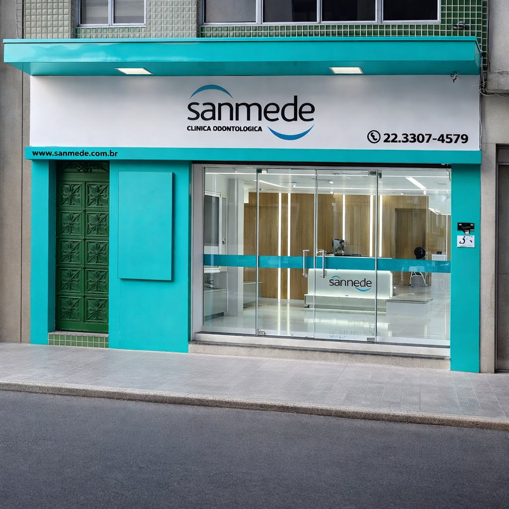 Fachada da Unidade Centro Sanmede